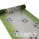 Sizoflor chemin de table - football - blanc/vert - rouleau de 30 cm x 5 m - 76-300-5 - B013I1YS6O